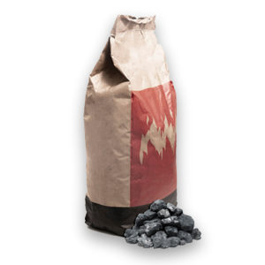 Distribución y venta de leña y carbón en Segovia y toda España - Leñas Ricosan - Carbón mineral para industria y calefacción, en saco de 30 kg