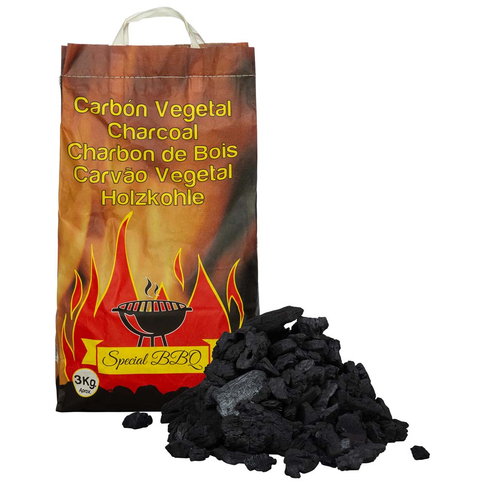 Distribución y venta de leña y carbón en Segovia y toda España - Leñas Ricosan - Carbón vegetal para restauración y calefacción, en saco de 3 kg Distribución y venta de leña y carbón en Segovia y toda España - Leñas Ricosan - Carbón vegetal para restauración y calefacción, en saco de 3 kg